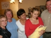 oh, the first meetin aith me - the grandparents, the modwife and my Mum